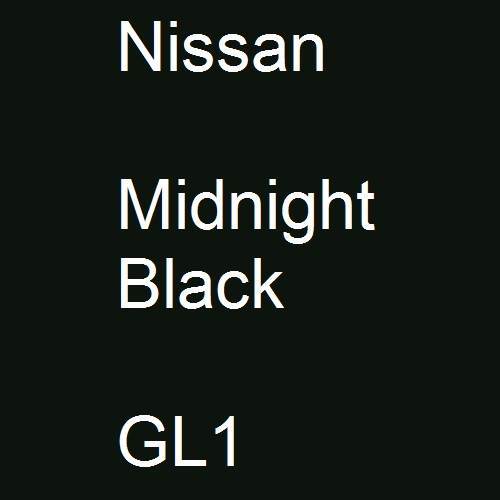 Nissan, Midnight Black, GL1.